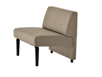 AMBIT 1040 - Fabric bench seating with back by Et al. - view 2